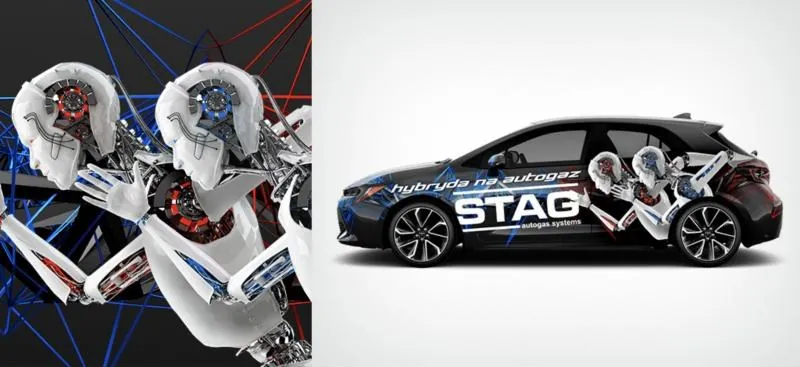 Projekt: STAG – hybryda na autogaz